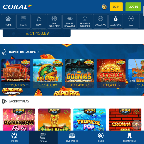 Coral Casino Sports Betting